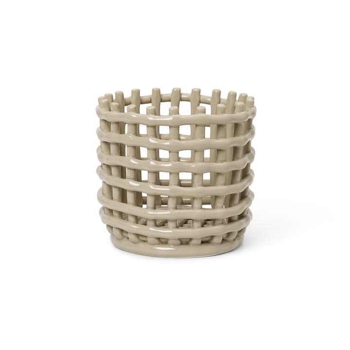 Ceramic punottu kori Ø 16 cm - Cashmere - Ferm LIVING