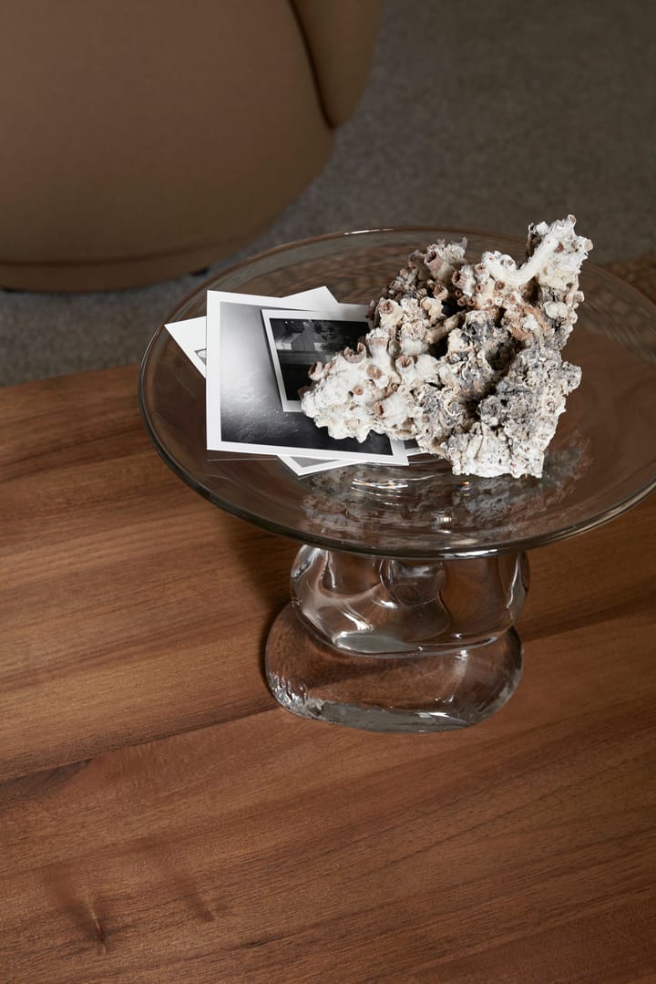 Damo glass centerpiece -lautanen, Clear ferm LIVING