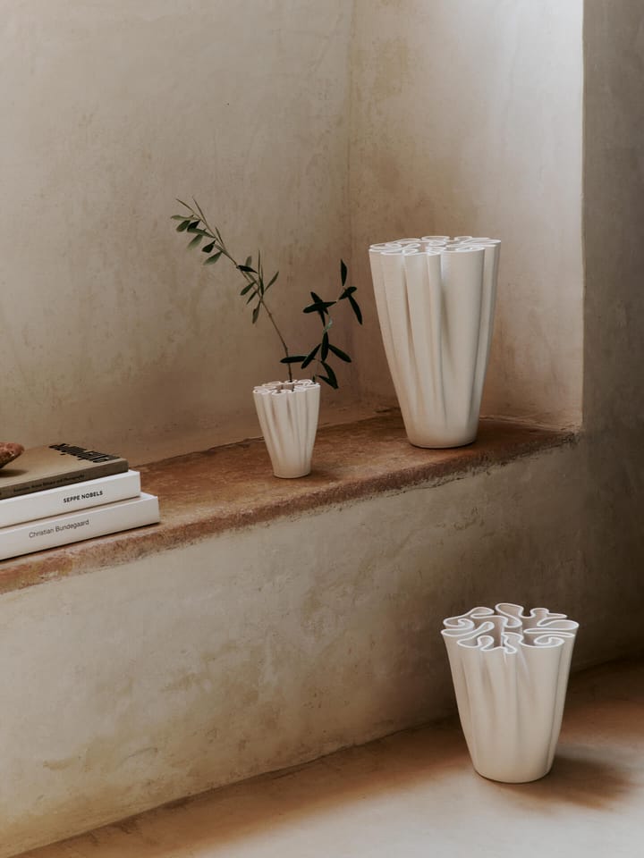 Dedali maljakko 11 cm, Off-white Ferm Living