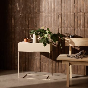 ferm LIVING plant box -marmoritarjotin - Beige - ferm LIVING