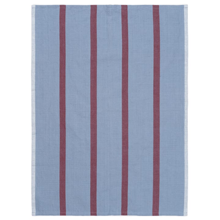 Hale keittiöpyyhe 50x70 cm, Faded blue-burgundy ferm LIVING