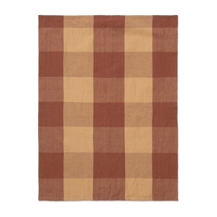 Hale keittiöpyyhe 50x70 cm, Peach-spice red ferm LIVING