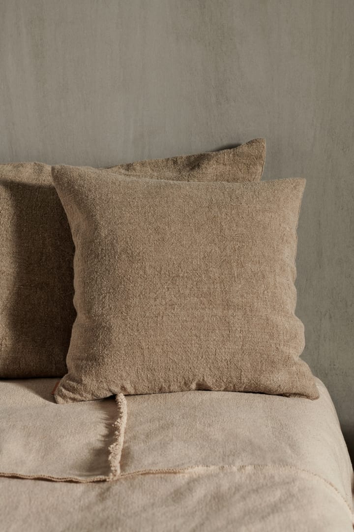 Heavy Linen tyyny 50 x 50 cm, Natural ferm LIVING