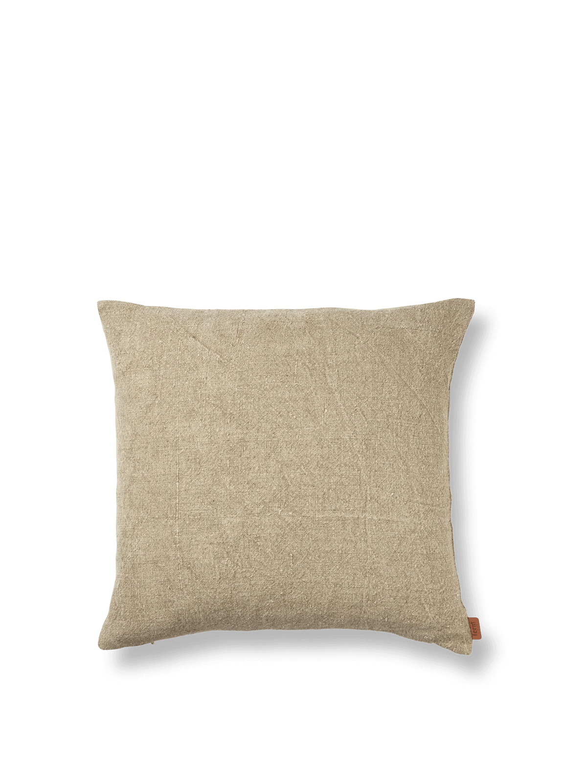 ferm LIVING Heavy tyynynpäällinen 50×50 cm Pellava Luonto