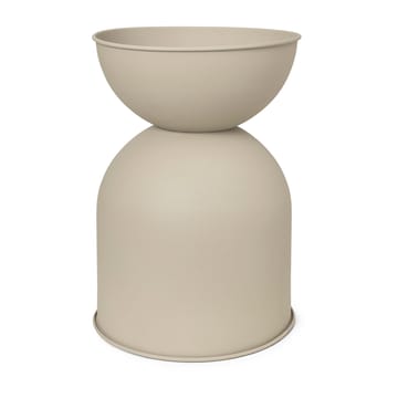 Hourglass ruukku, medium Ø41 cm - Cashmere - ferm LIVING