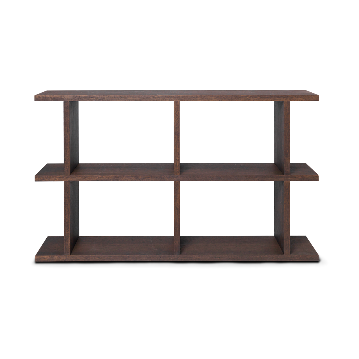 ferm LIVING Kona kirjahylly 2×2 Dark stained