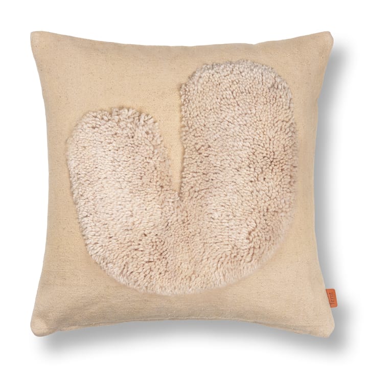 Lay tyyny 50 x 50 cm, Sand / Off-white ferm LIVING