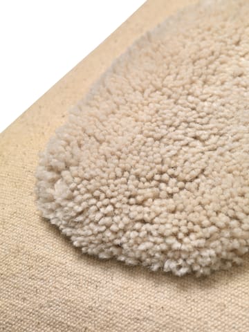 Lay tyyny 50 x 50 cm - Sand / Off-white - ferm LIVING