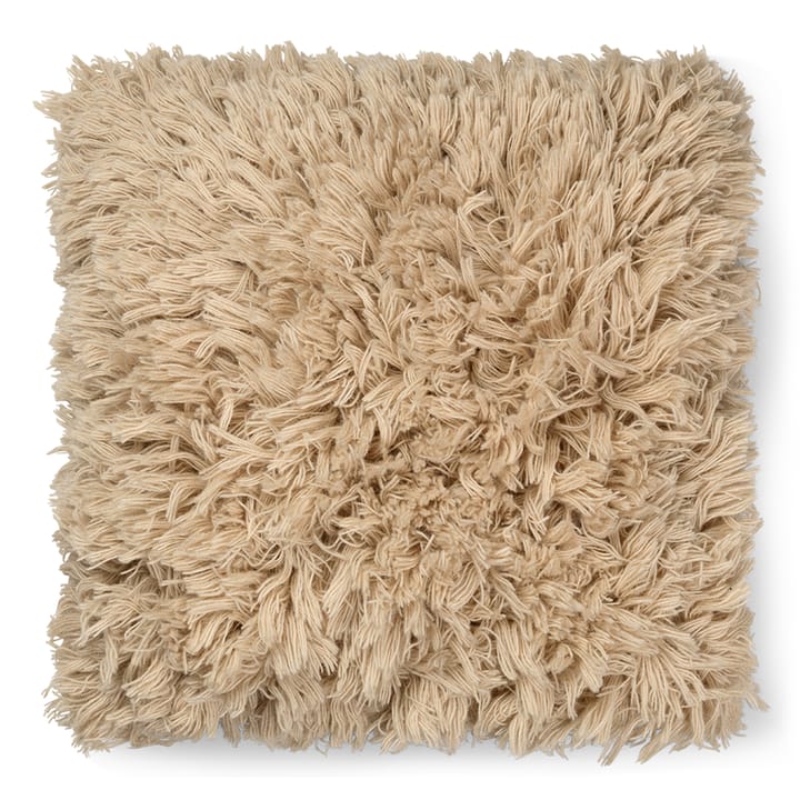 Meadow High Pile tyyny 50x50 cm, Light Sand ferm LIVING