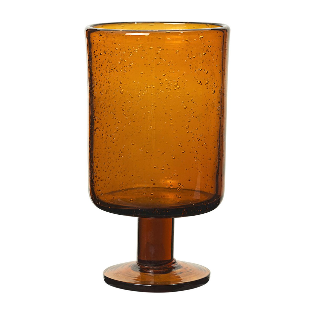 ferm LIVING Oli viinilasi 22 cl Amber