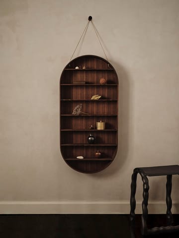 Oval Dorm hylly - Smoked oak - ferm LIVING