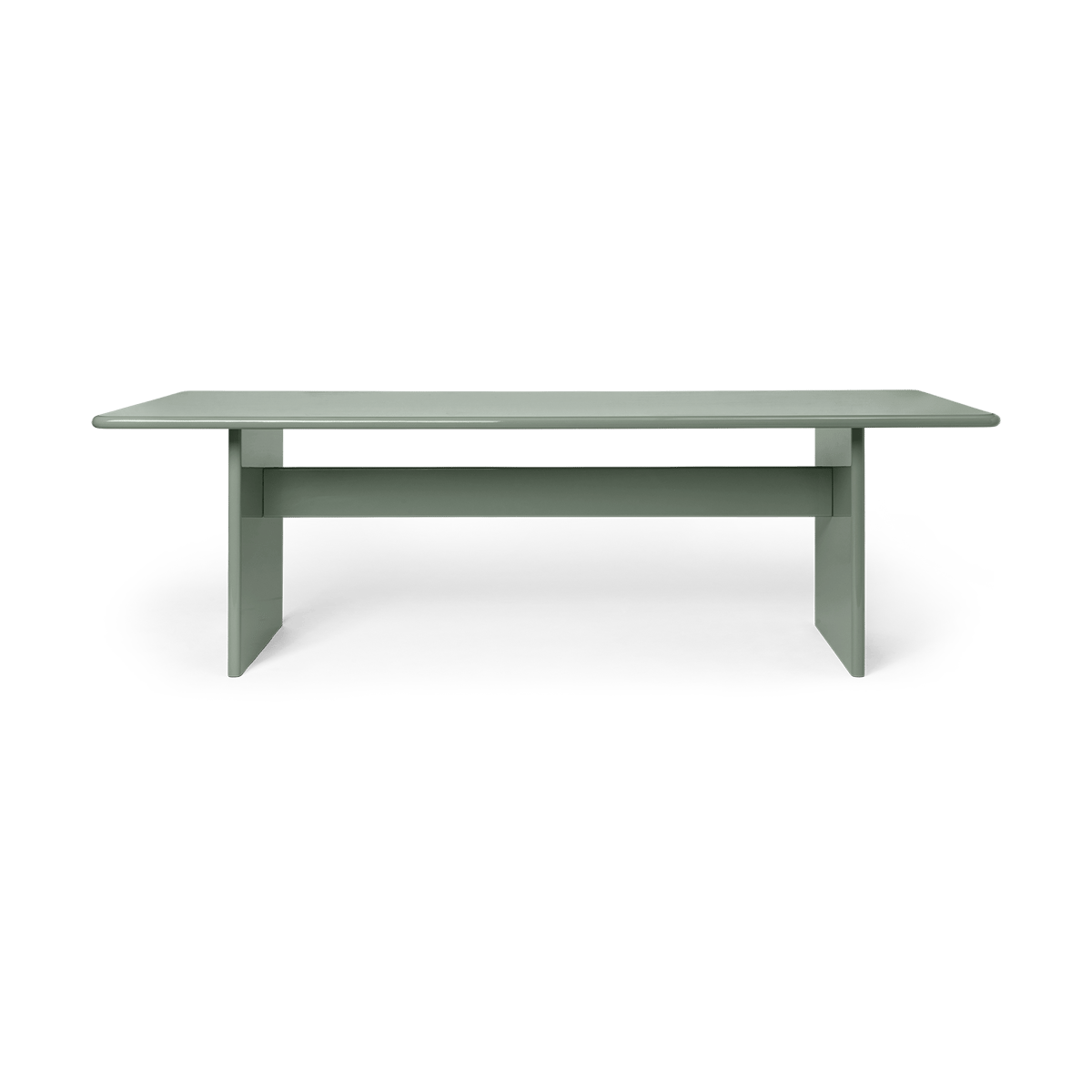 ferm LIVING Rink ruokapöytä large 240 x 90 x 74 cm Tea green