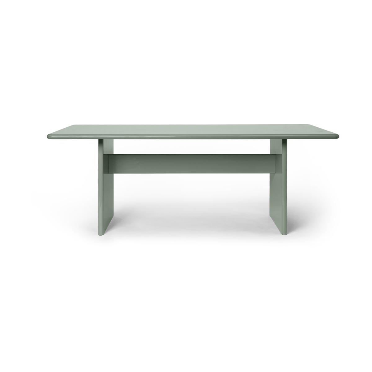 ferm LIVING Rink ruokapöytä small 200 x 90 x 74 cm Tea green