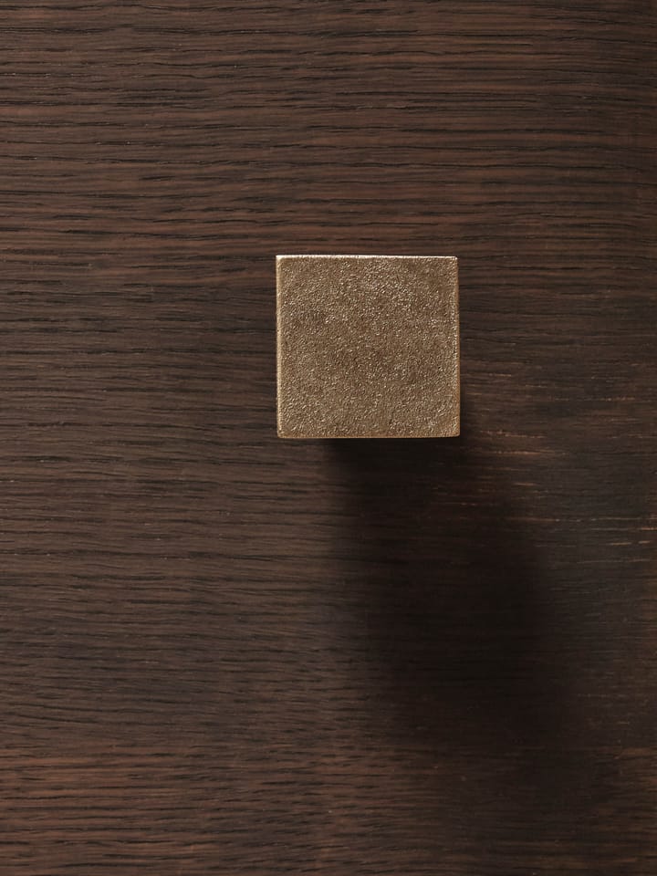 Square koukku large, Casted brass ferm LIVING