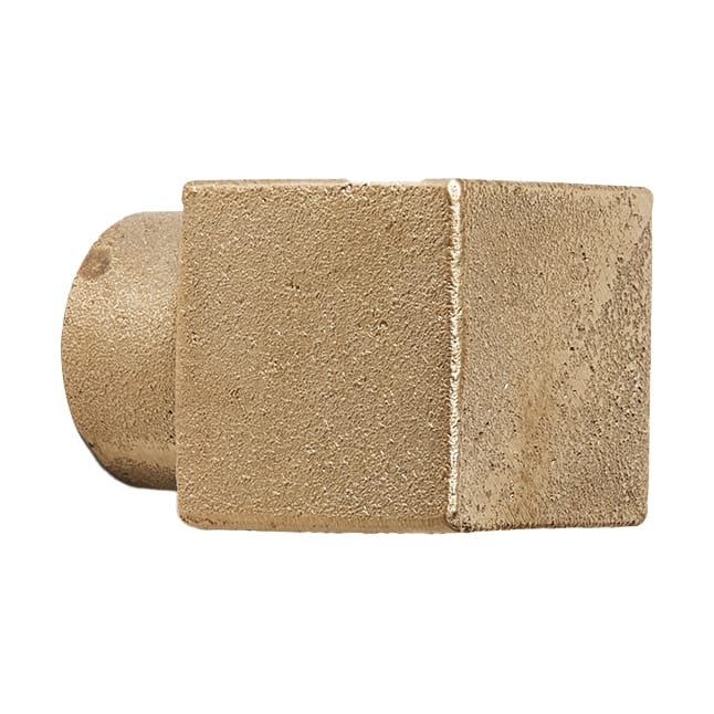 Square koukku small, Casted brass ferm LIVING