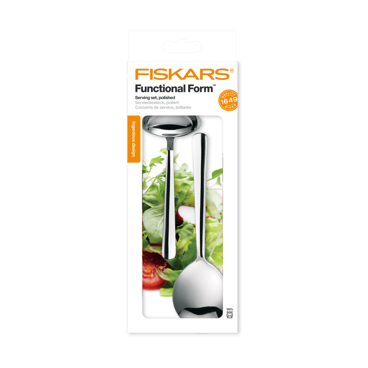 Functional Form tarjoiluaterimet 2 osaa, Blank Fiskars