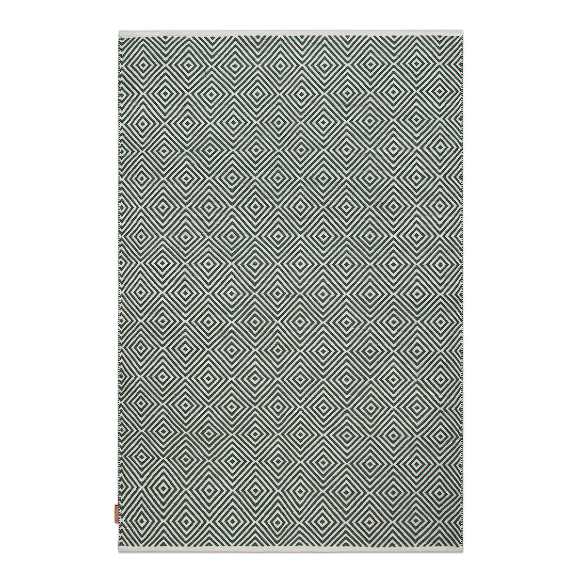 Formgatan Diamond matto 140x200 cm Green