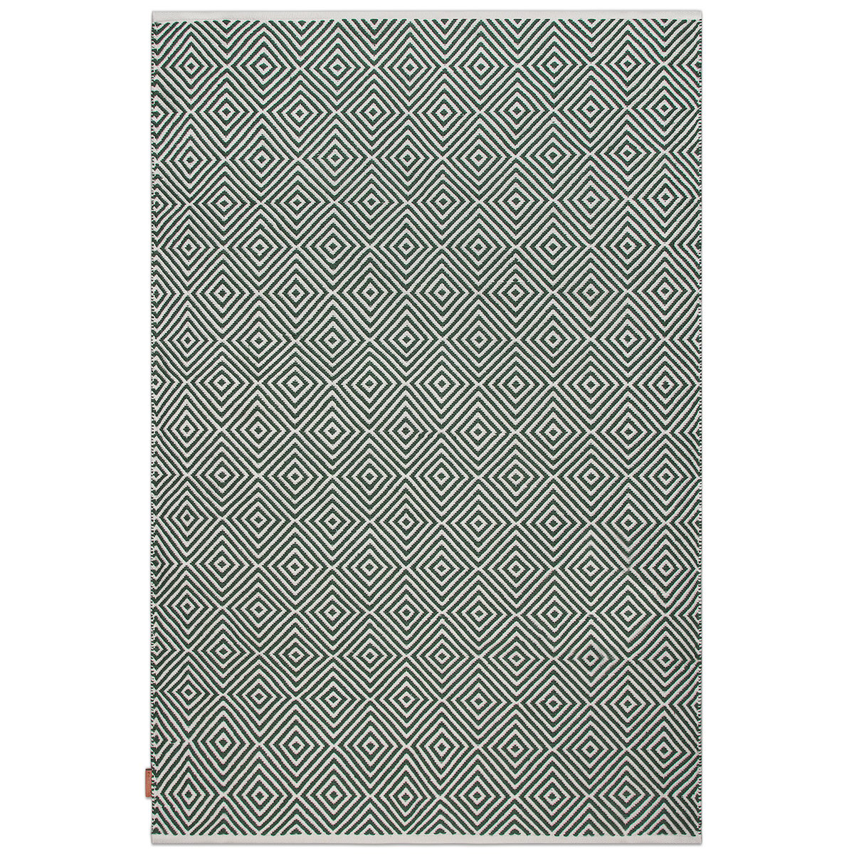 Formgatan Diamond matto 200 x 300 cm Green