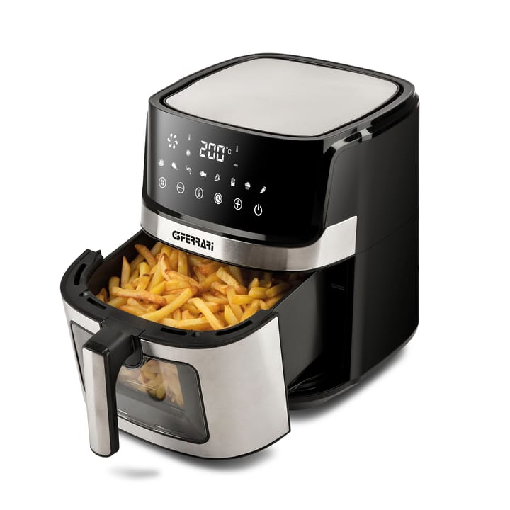 Friggisano visual air fryer 6,5 L, Silver-musta G3 Ferrari