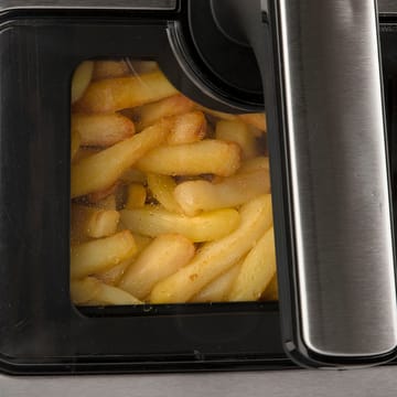 Friggisano visual air fryer 6,5 L - Silver-musta - G3 Ferrari