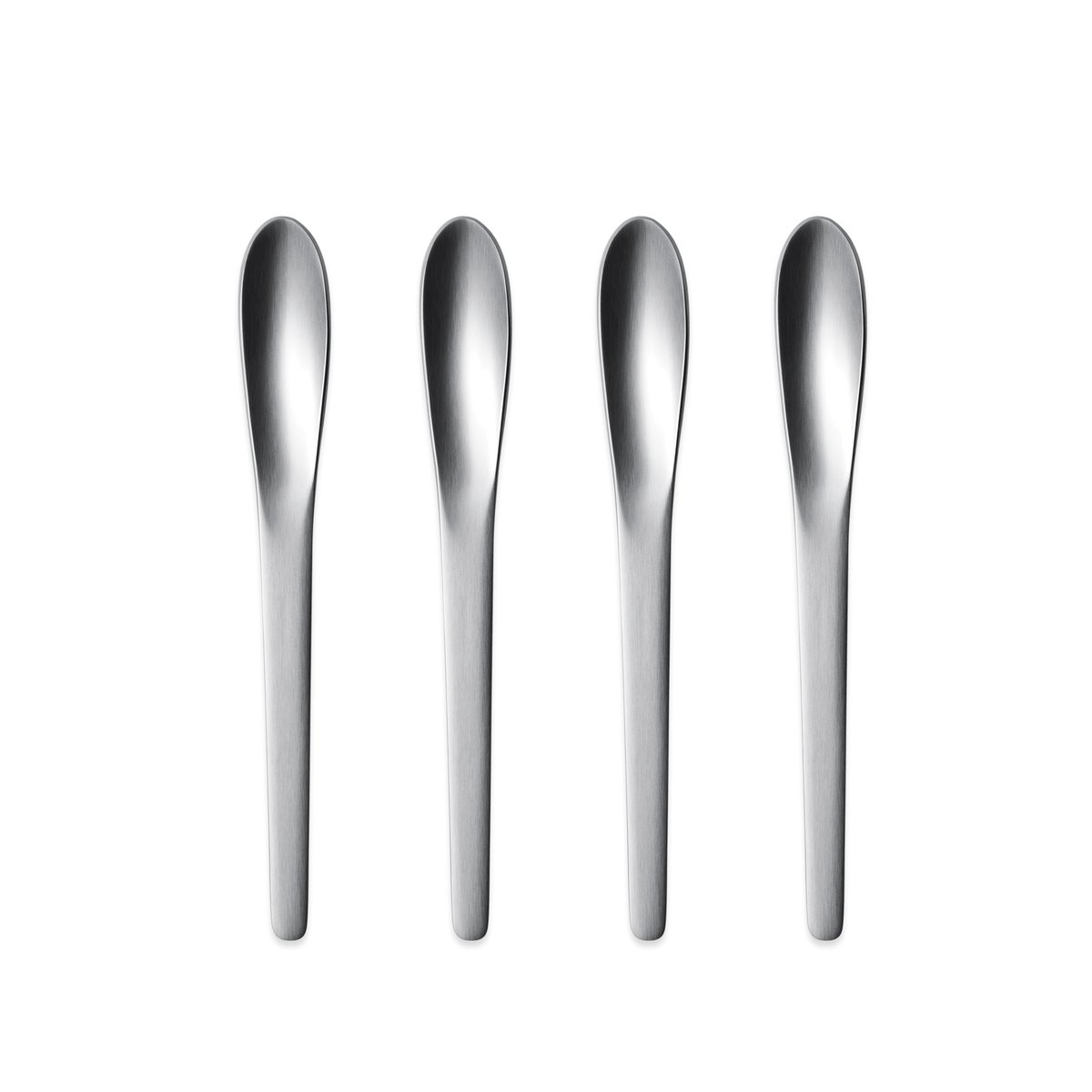 Georg Jensen Arne Jacobsen tee- ja kahvilusikka 4-pakkaus