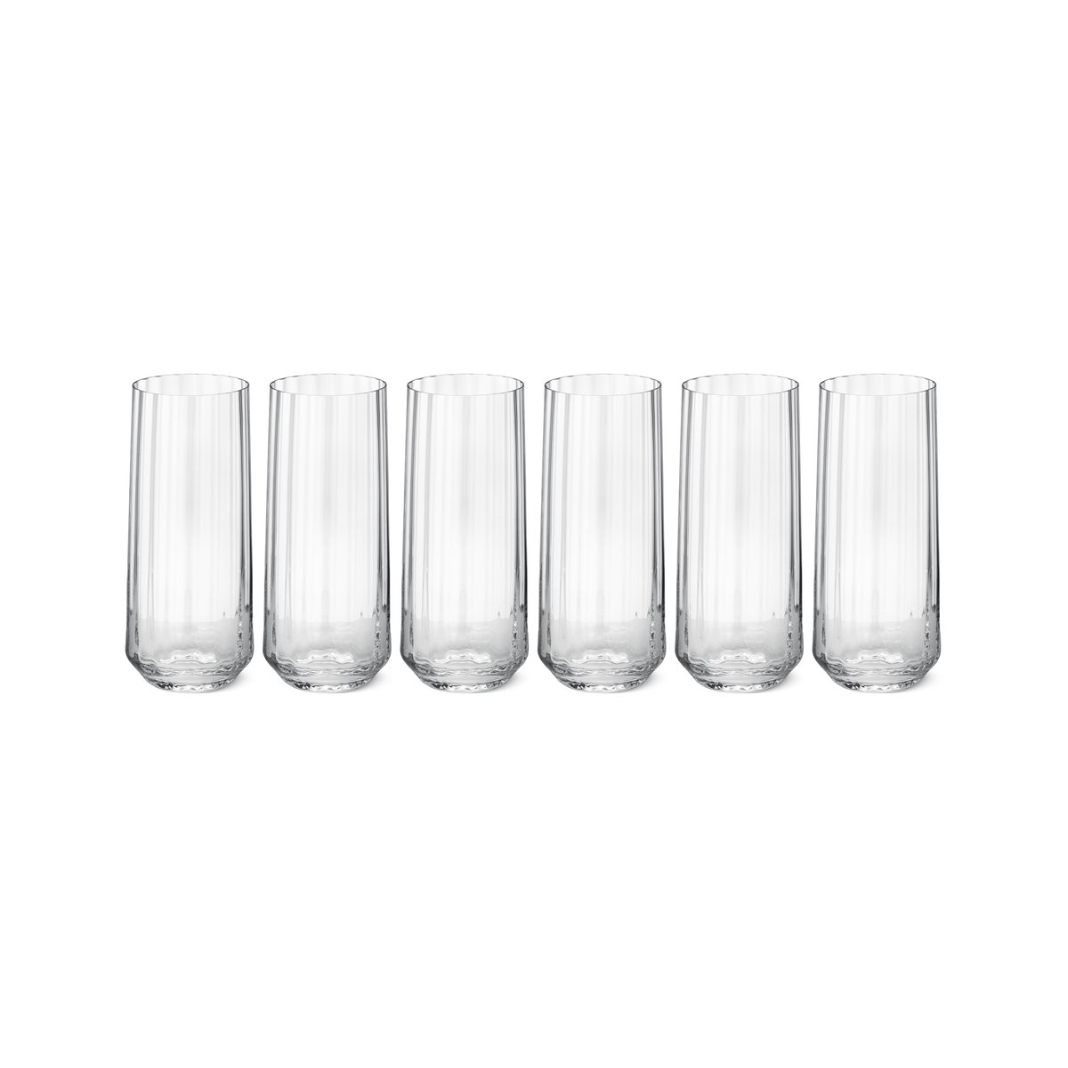 Georg Jensen Bernadotte highball lasi 6 kpl 45cl