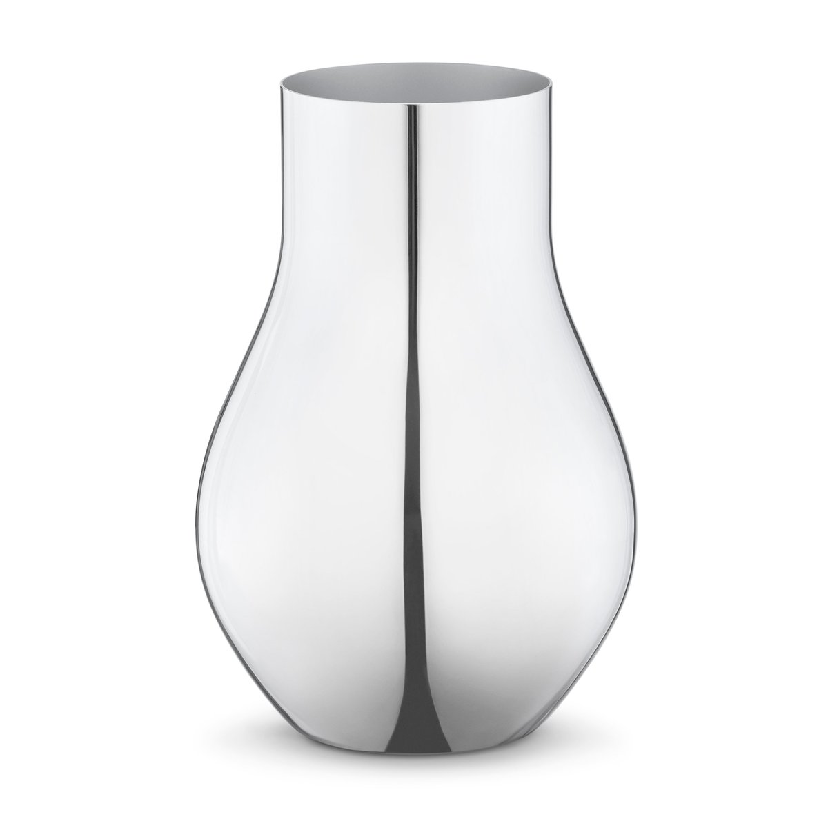 Georg Jensen Cafu maljakko ruostumaton teräs pieni 21,6 cm