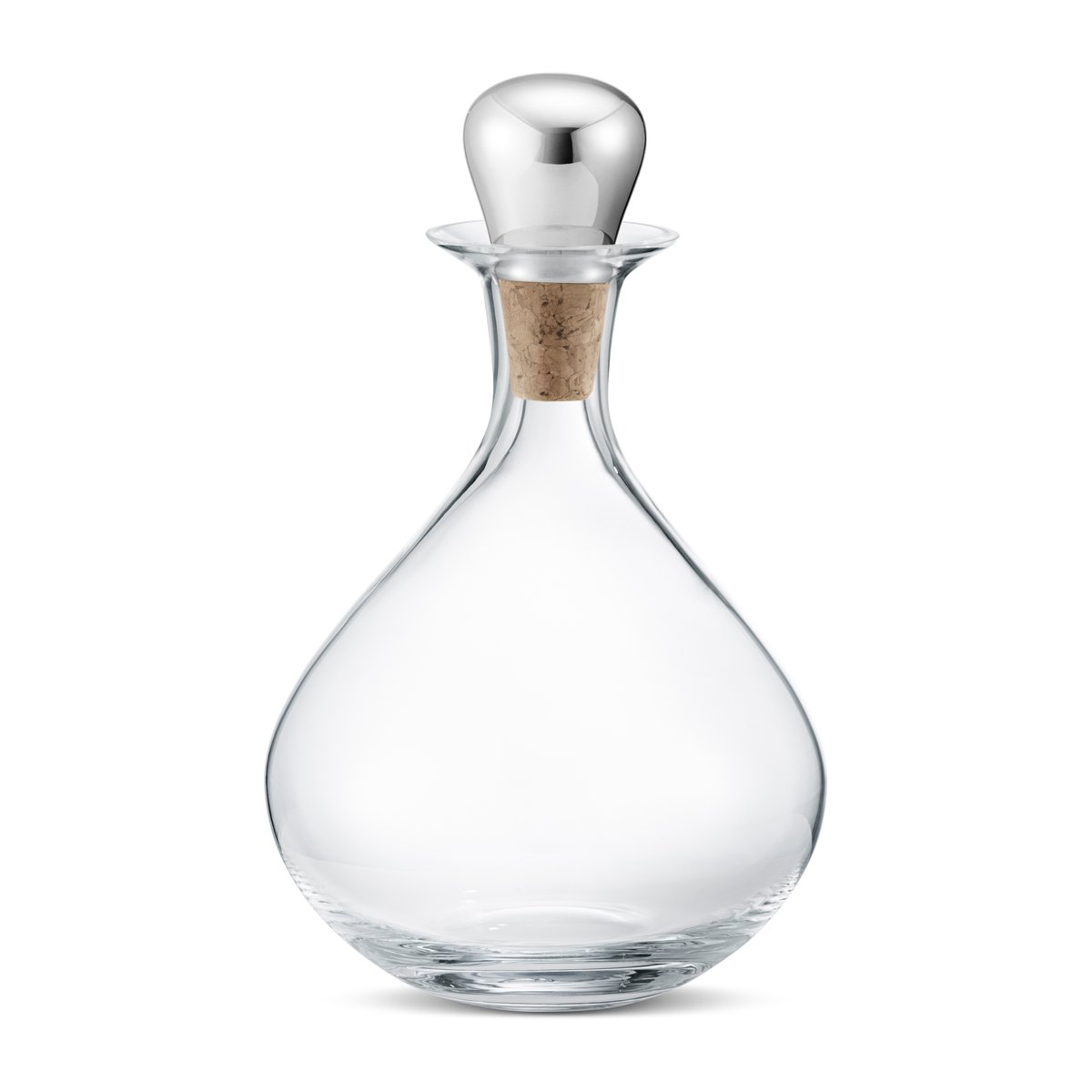 Georg Jensen Sky viinikarahvi korkillinen 145 cl Ruostumaton teräs