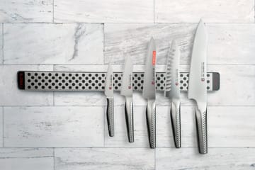 Global NI GN-007 Santoku-veitsi Oriental 18 cm - Ruostumaton teräs - Global