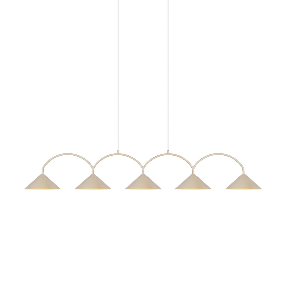 Globen Lighting Curve riippuvalaisin 5 Beige