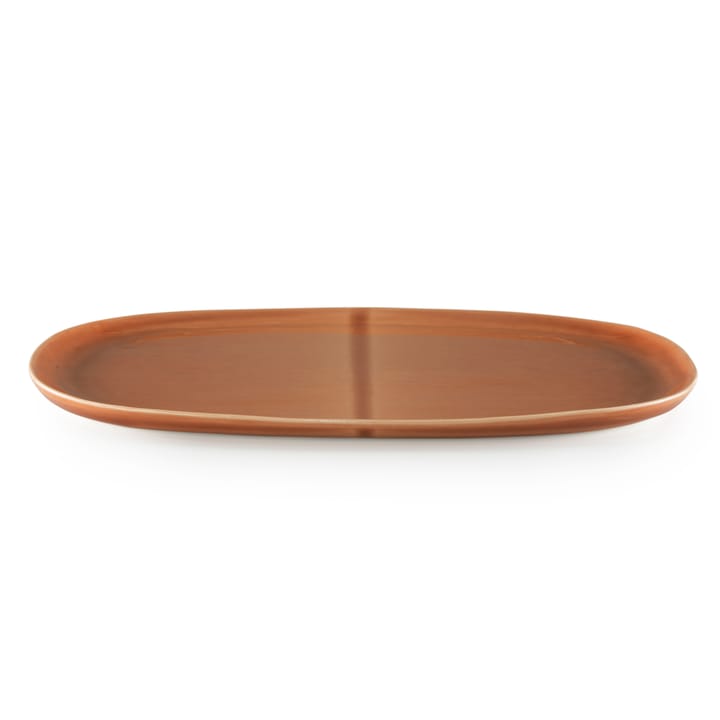 Heirol x Nosse Svelte -lautanen soikea 30 cm, Terracotta Heirol