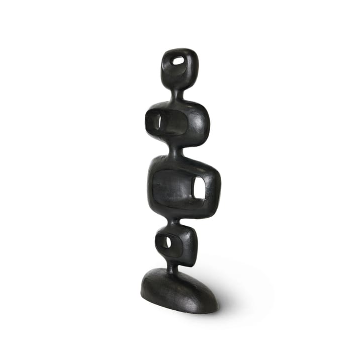 Aluminium sculpture 80 cm, Heavy black HKliving