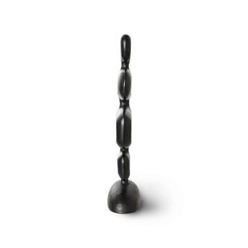 Aluminium sculpture 80 cm - Heavy black - HKliving