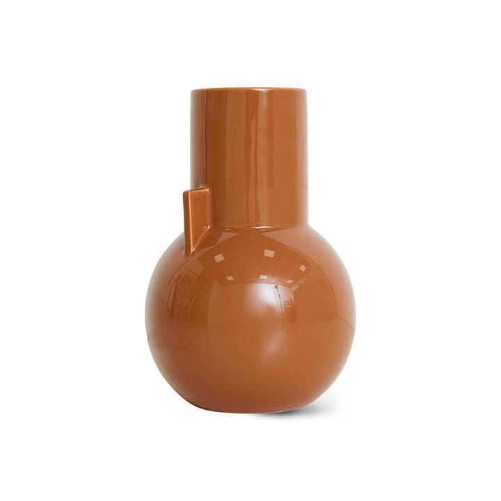 Ceramic maljakko small 26 cm, Caramel HKliving