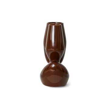 Ceramic organic maljakko large 25 cm - Espresso - HKliving