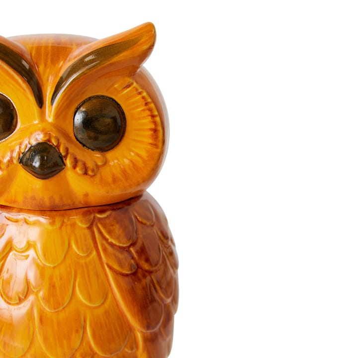 Keraaminen owl säilytyspurkki, Tangerine HKliving