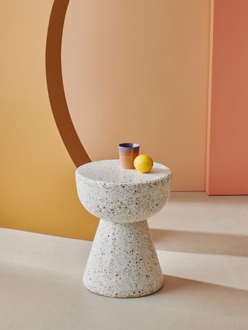 Terrazzo sivupöytä Ø35 cm - Terrazzo multicolour - HKliving