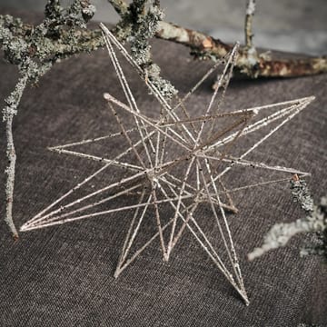 Star joulukoriste 21 x 35 cm - Champagne - House Doctor