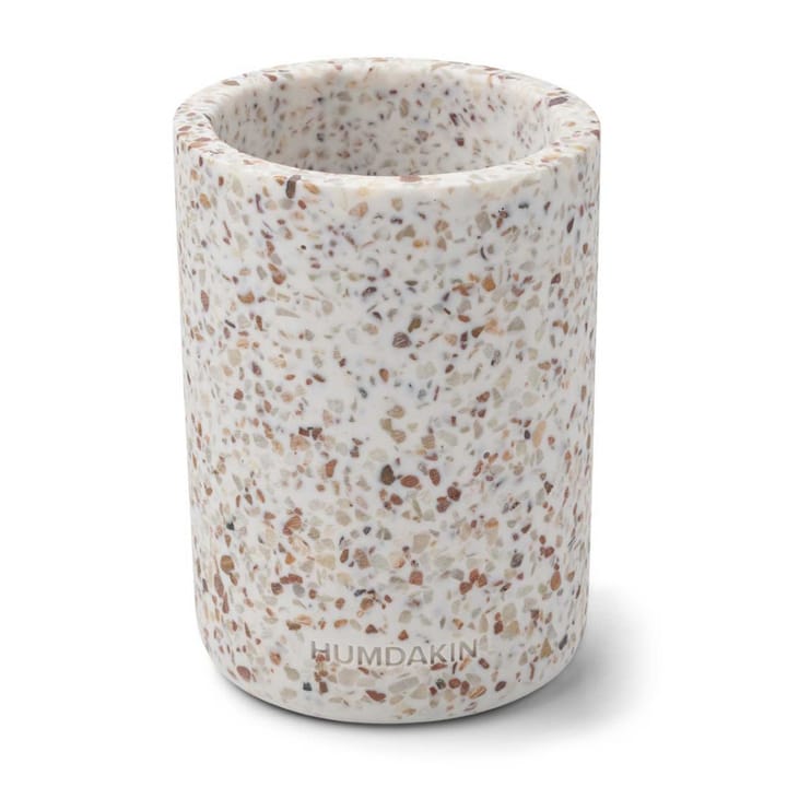 Humdakin Terrazzo -maljakko Ø 10 cm, White-brown Humdakin