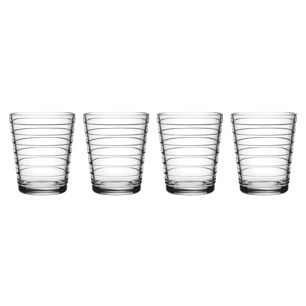 Iittala Aino Aalto juomalasi 4-pakkaus 22 cl Kirkas