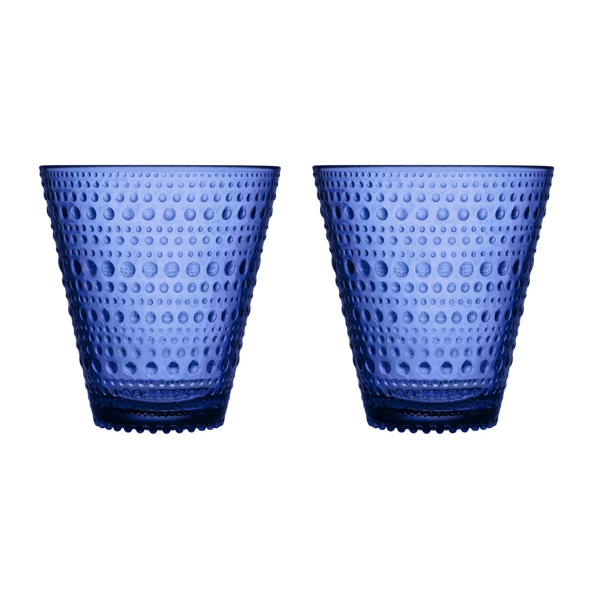 Iittala Kastehelmi juomalasi 30 cl 2 kpl Ultramariininsininen