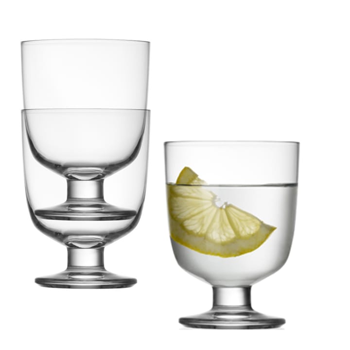 Lempi lasi, kirkas, 2 kpl, 34 cl Iittala