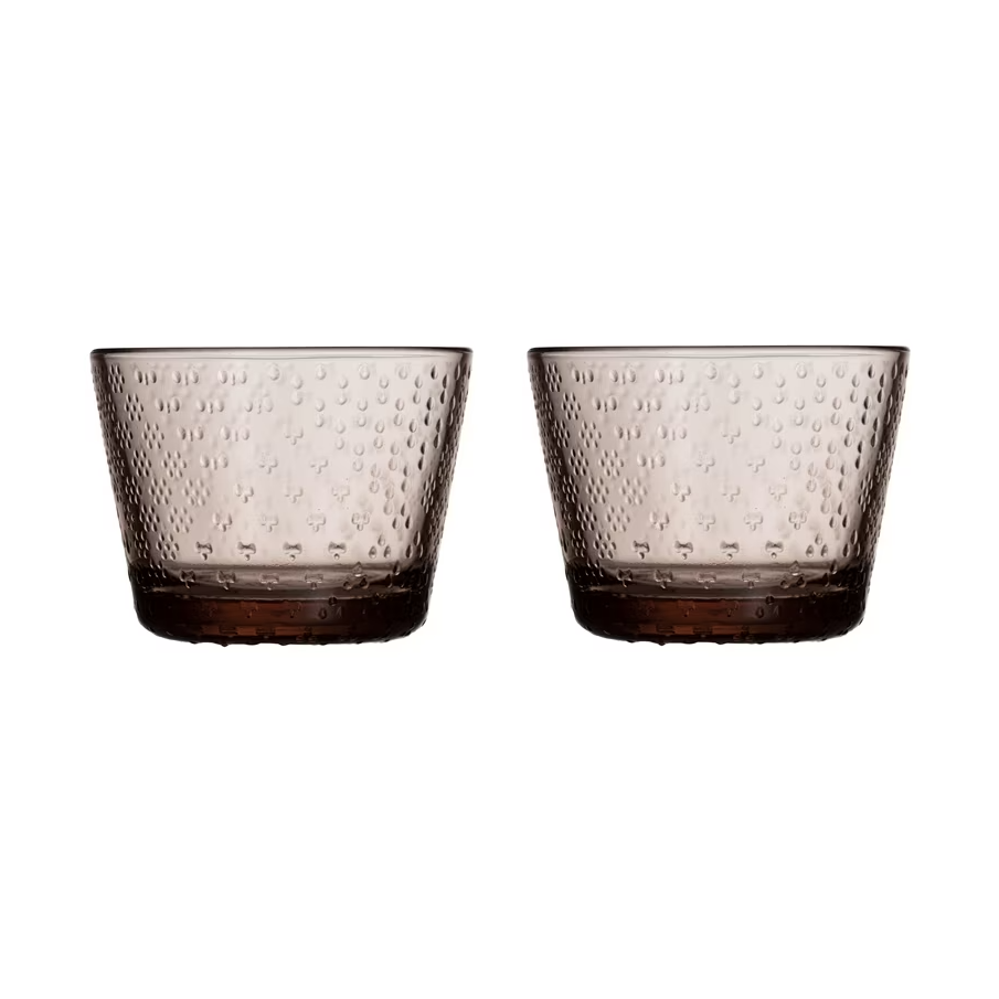 Iittala Tundra juomalasi 16 cl 2-pakkaus Pellava