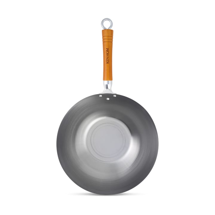 Ken Hom classic carbon wok-pannu Ø32 cm, Teräs Ken Hom