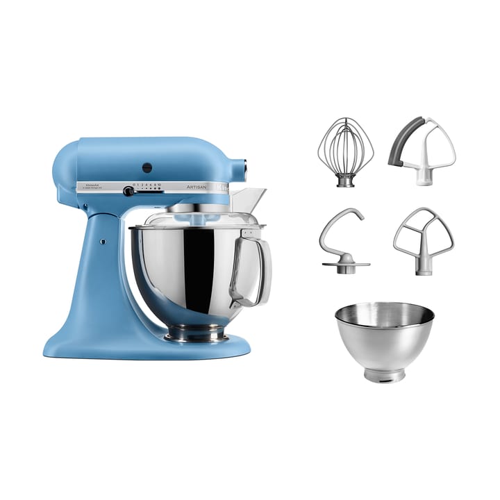 Artisan 5KSM175 keittiökone lisävarusteilla 4,8 L - Blue velvet - KitchenAid