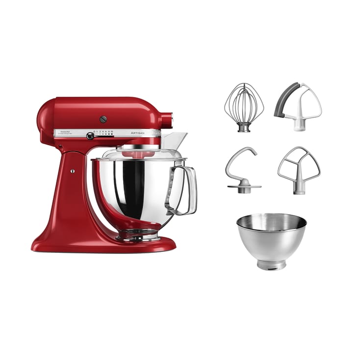 Artisan 5KSM175 keittiökone lisävarusteilla 4,8 L, Empire red KitchenAid