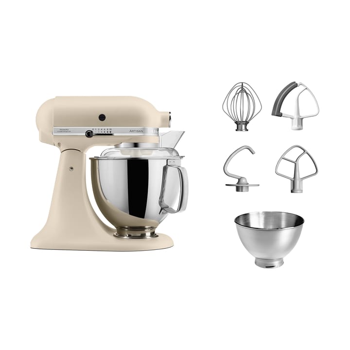 Artisan 5KSM175 keittiökone lisävarusteilla 4,8 L - Fresh linen - KitchenAid