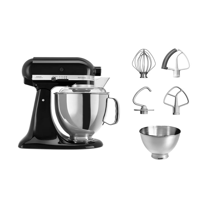 Artisan 5KSM175 keittiökone lisävarusteilla 4,8 L, Onyx black KitchenAid