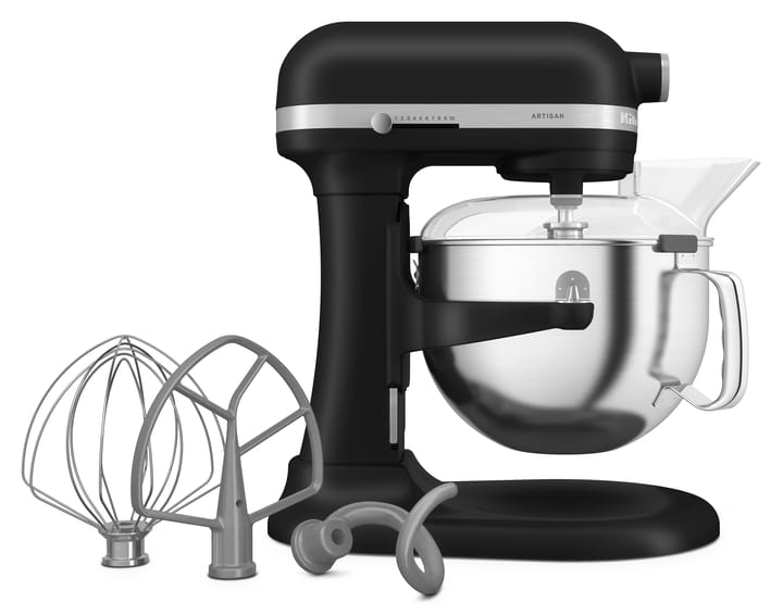 Artisan keittiökone nostovarrella 5,6 L, Black matte KitchenAid