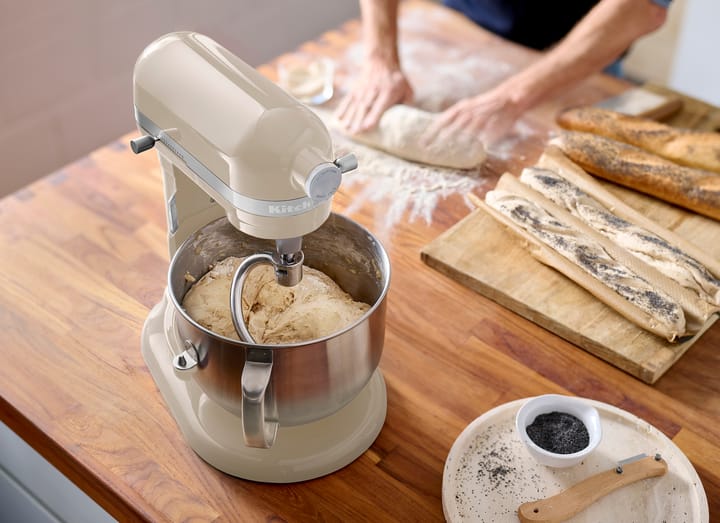 Artisan keittiökone nostovarrella, 6,6 L, Almond cream KitchenAid